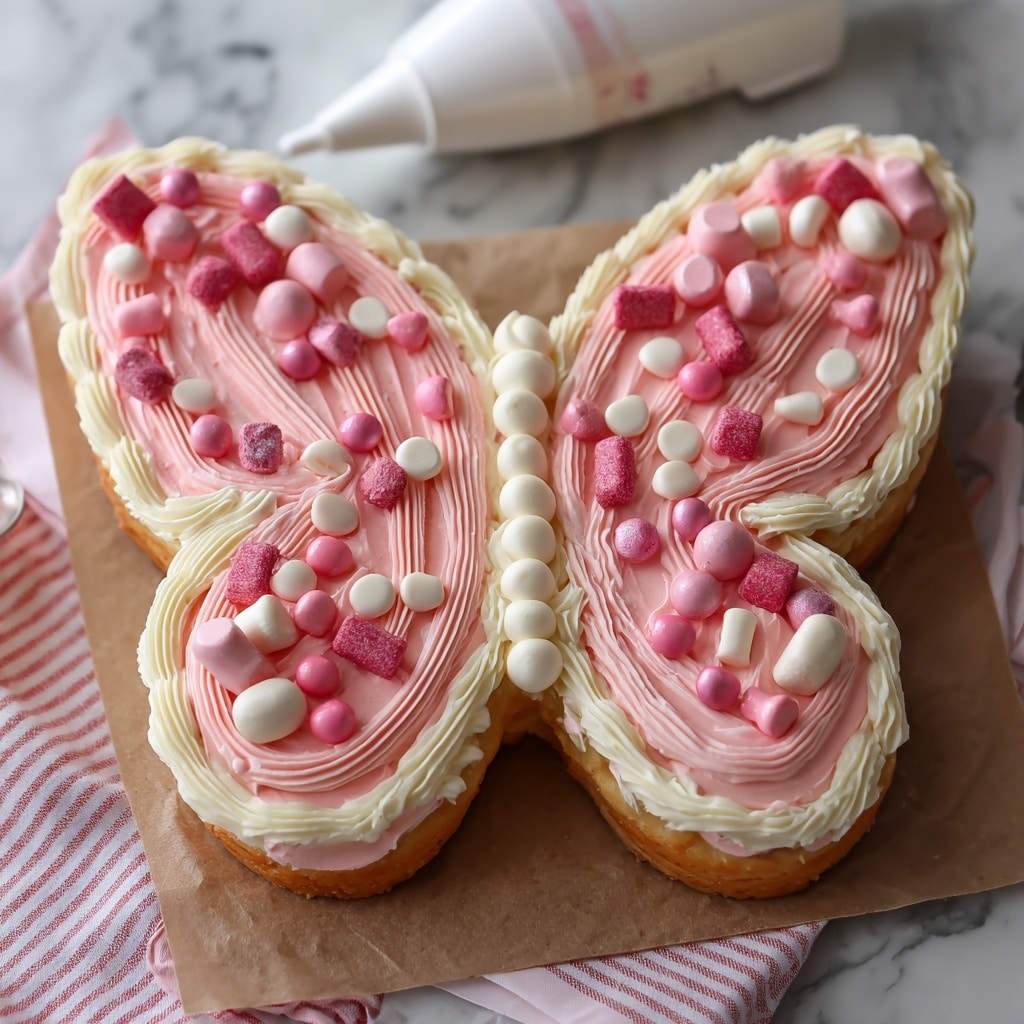 Beautiful and Easy Butterfly Cake Recipe