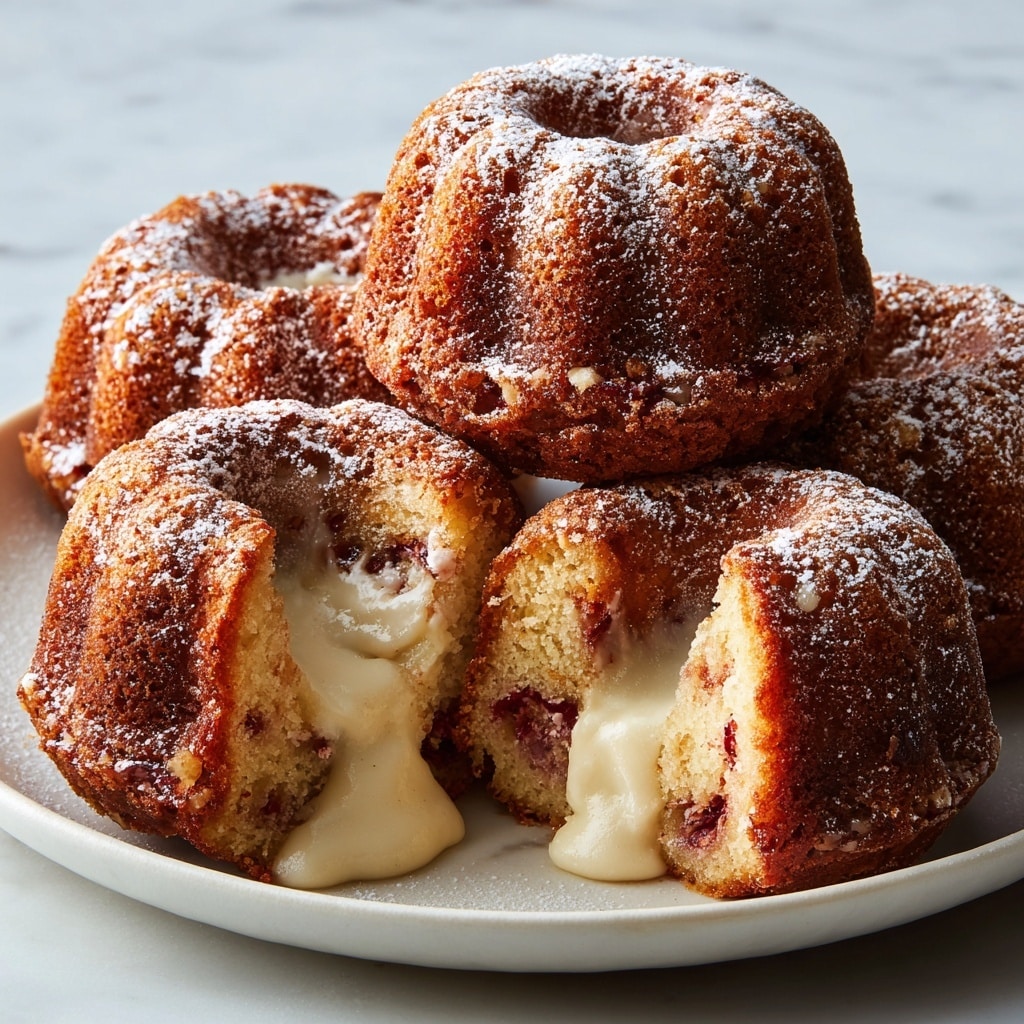 Mini Brown Butter Sourdough Cinnabundts Recipe - Recipe Image