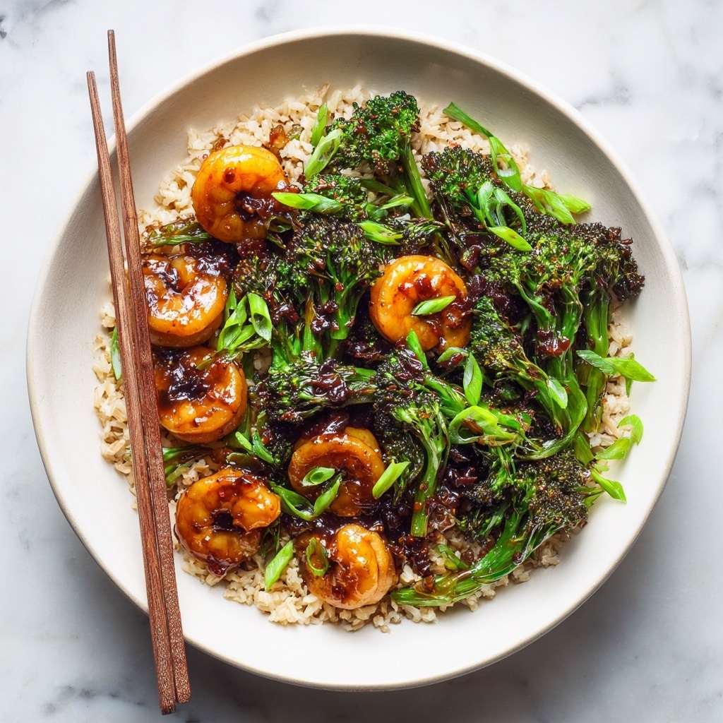 Stir-Fried Shrimp and Broccoli Recipe - Recipe Image