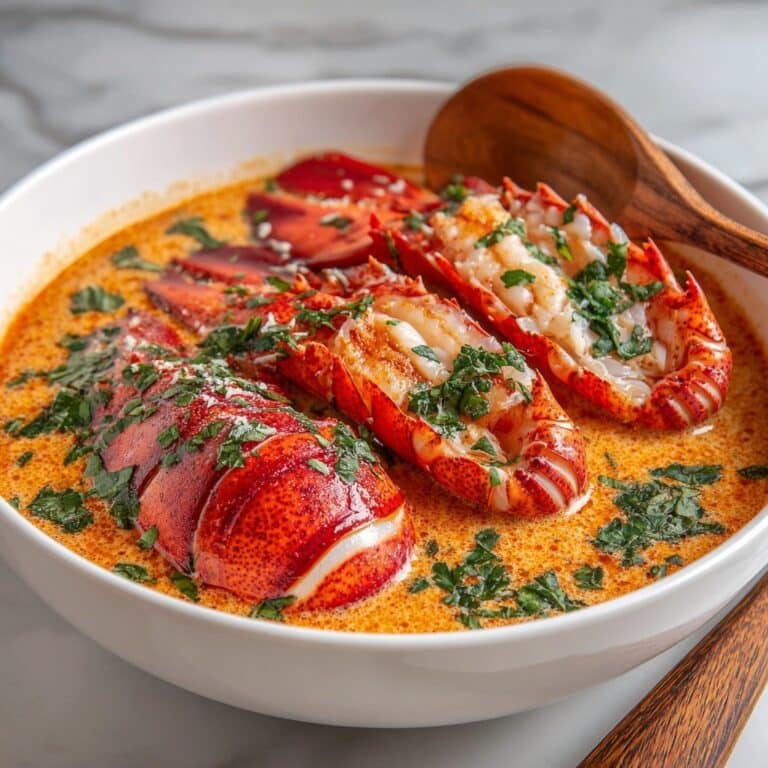 Creamy Spicy Lobster Pasta Recipe