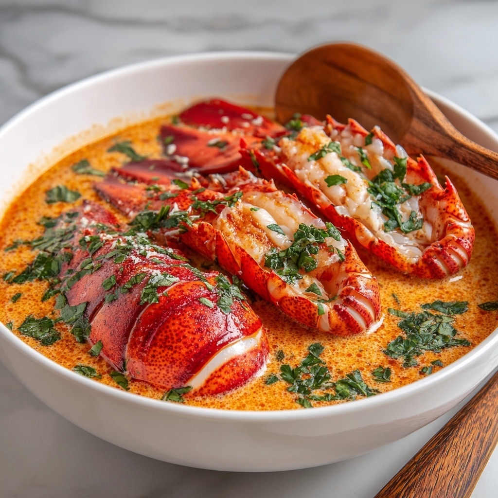 Creamy Spicy Lobster Pasta Recipe