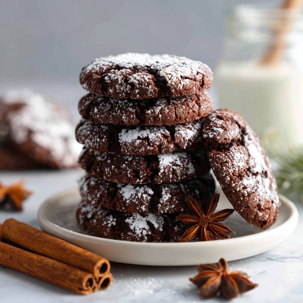 Chocolate-Cinnamon Sugar Cookies Recipe - Recipe Image