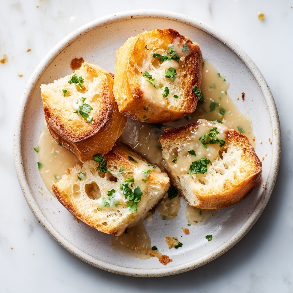 Light and Fluffy Garlic Butter Dinner Rolls Recipe - Recipe Image