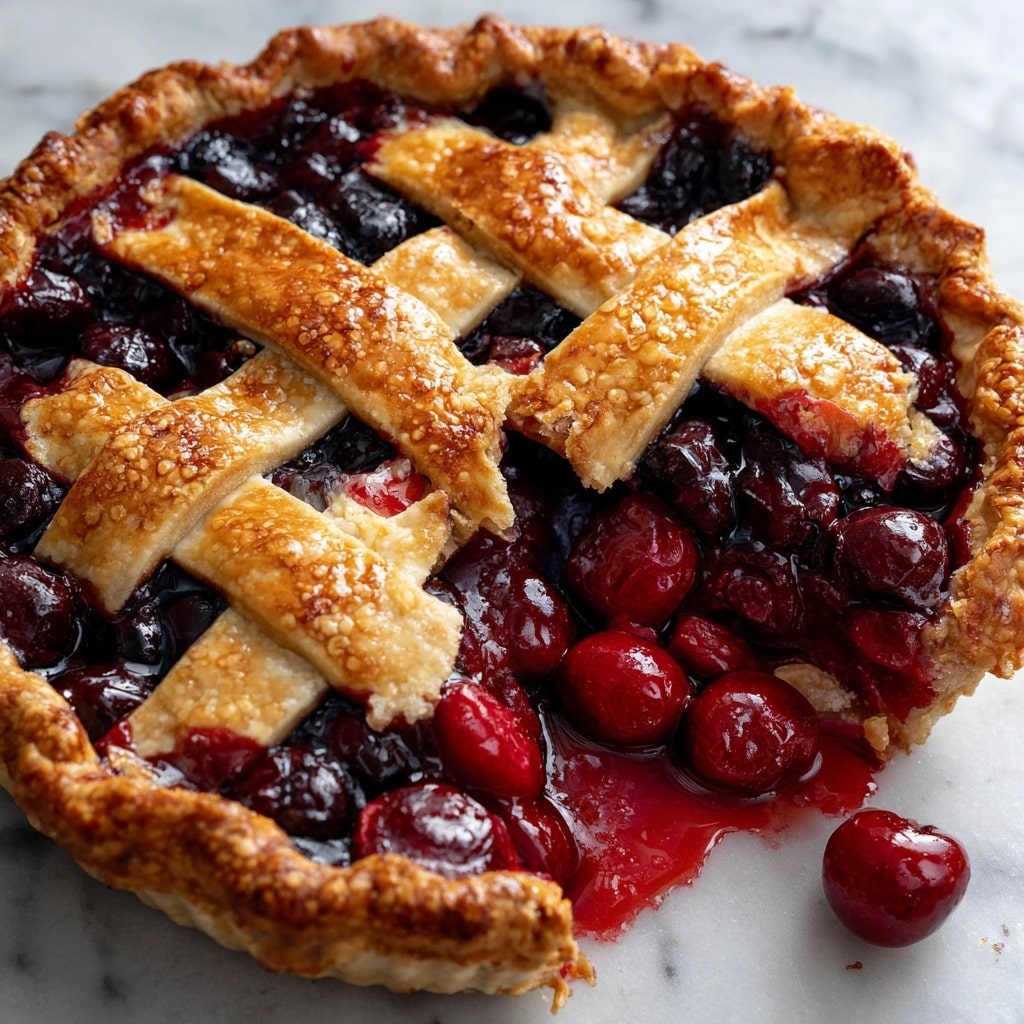 Homemade Cherry Pie Recipe - Recipe Image
