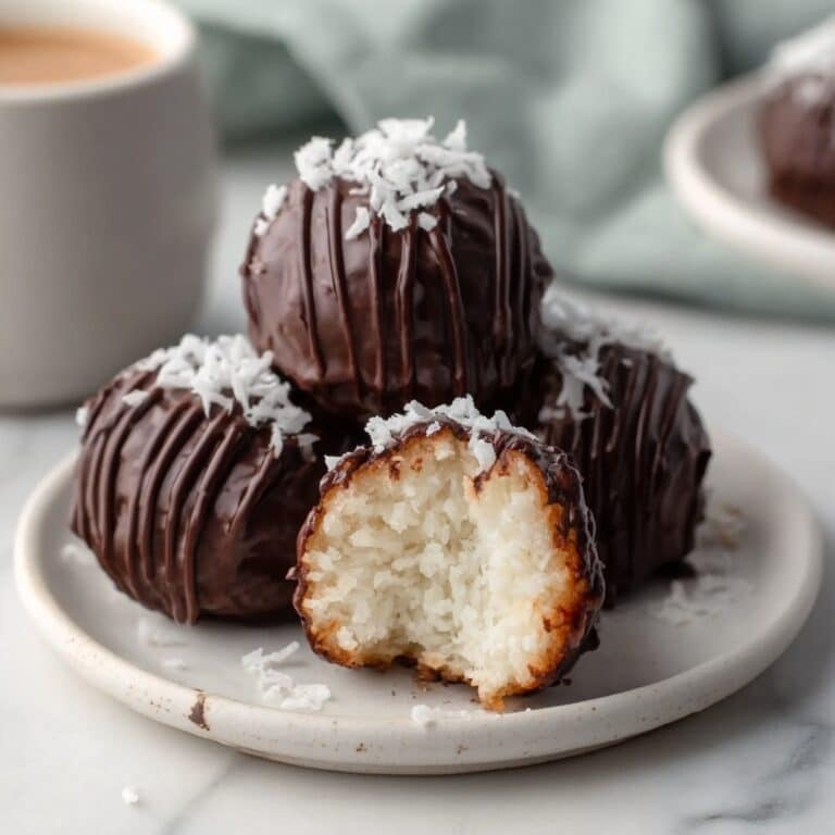 No-Bake Coconut Cream Balls Recipe