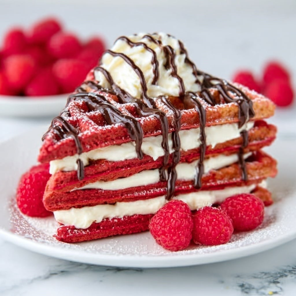 Red Velvet French Toast Recipe - Recipe Image