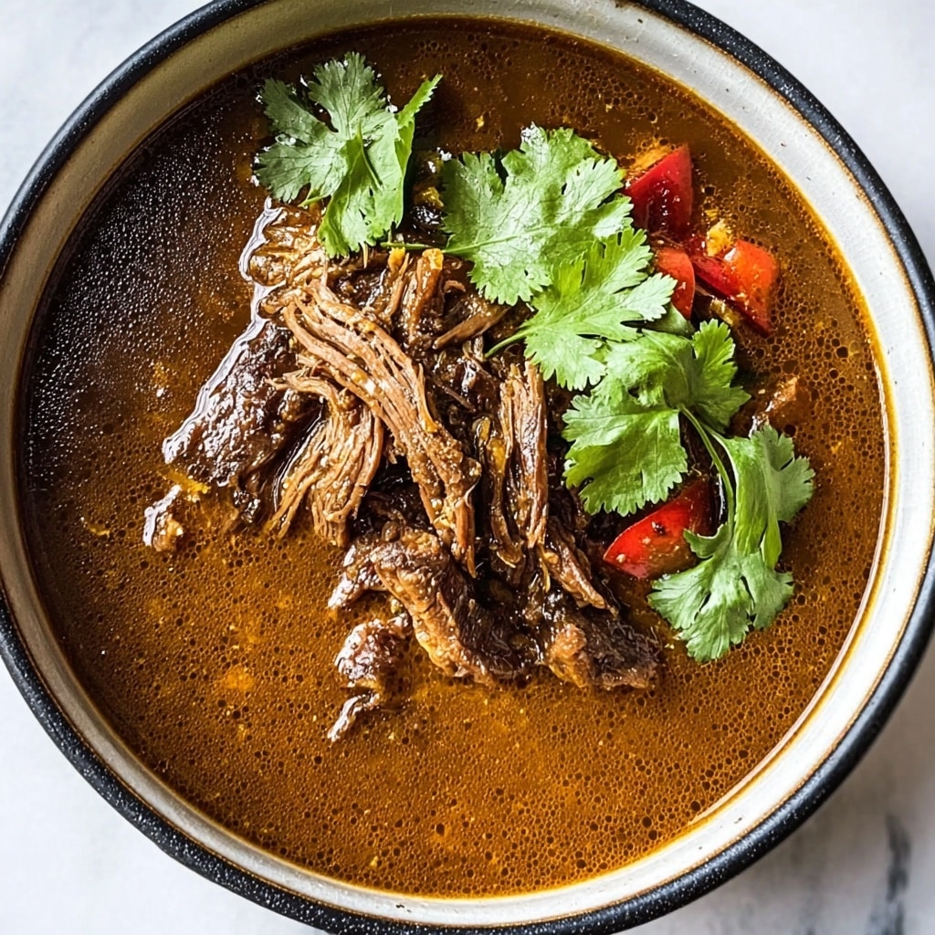 Coconut Red Curry Drip Beef Recipe - Recipe Image