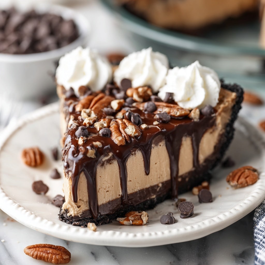 Chocolate Turtle Pie Recipe - Recipe Image