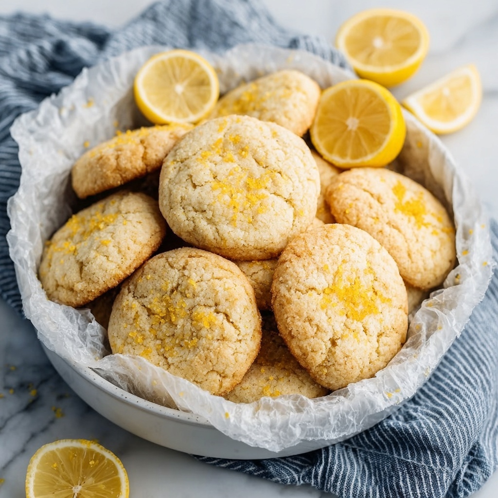 Lemon Sugar Cookies Recipe