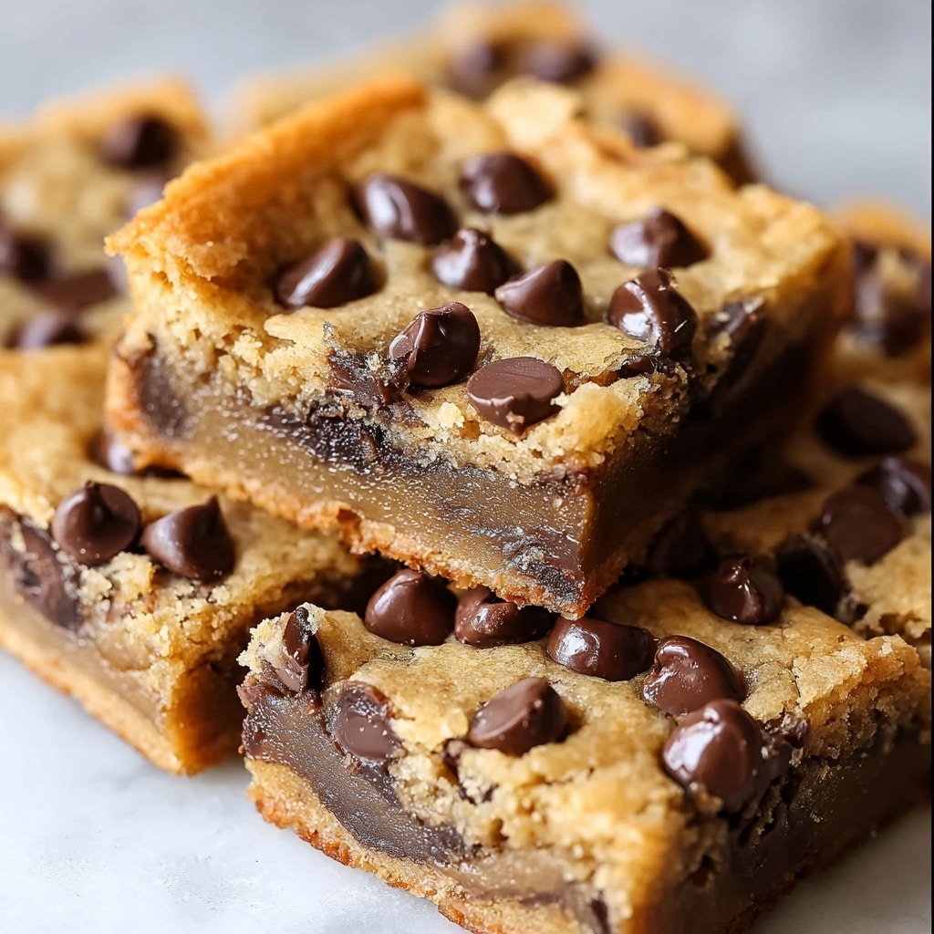Peanut Butter Chocolate Chip Cookie Bars Recipe