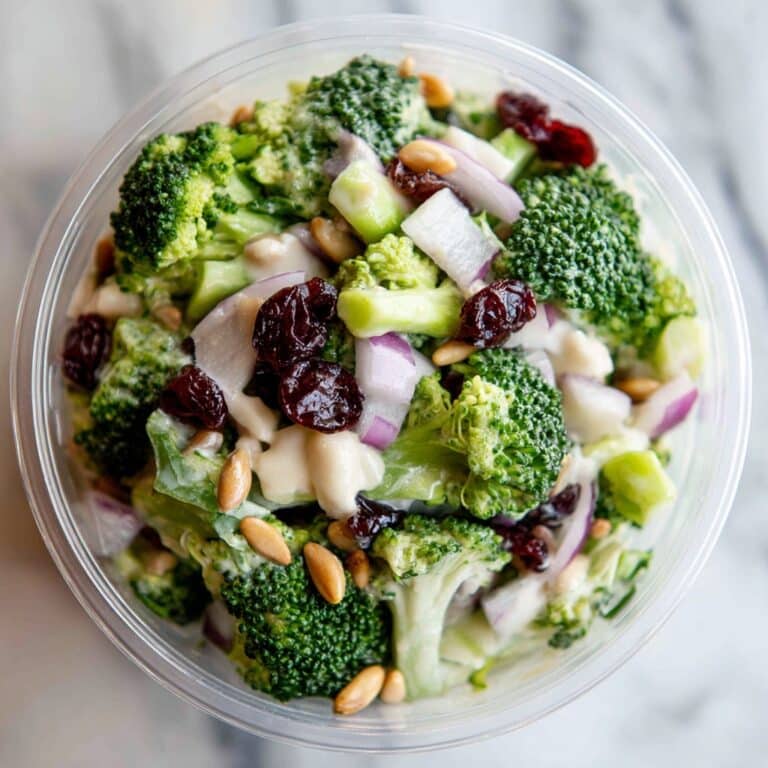 Broccoli Cranberry Salad Recipe