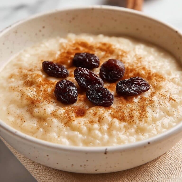Creamy Rice Pudding Recipe