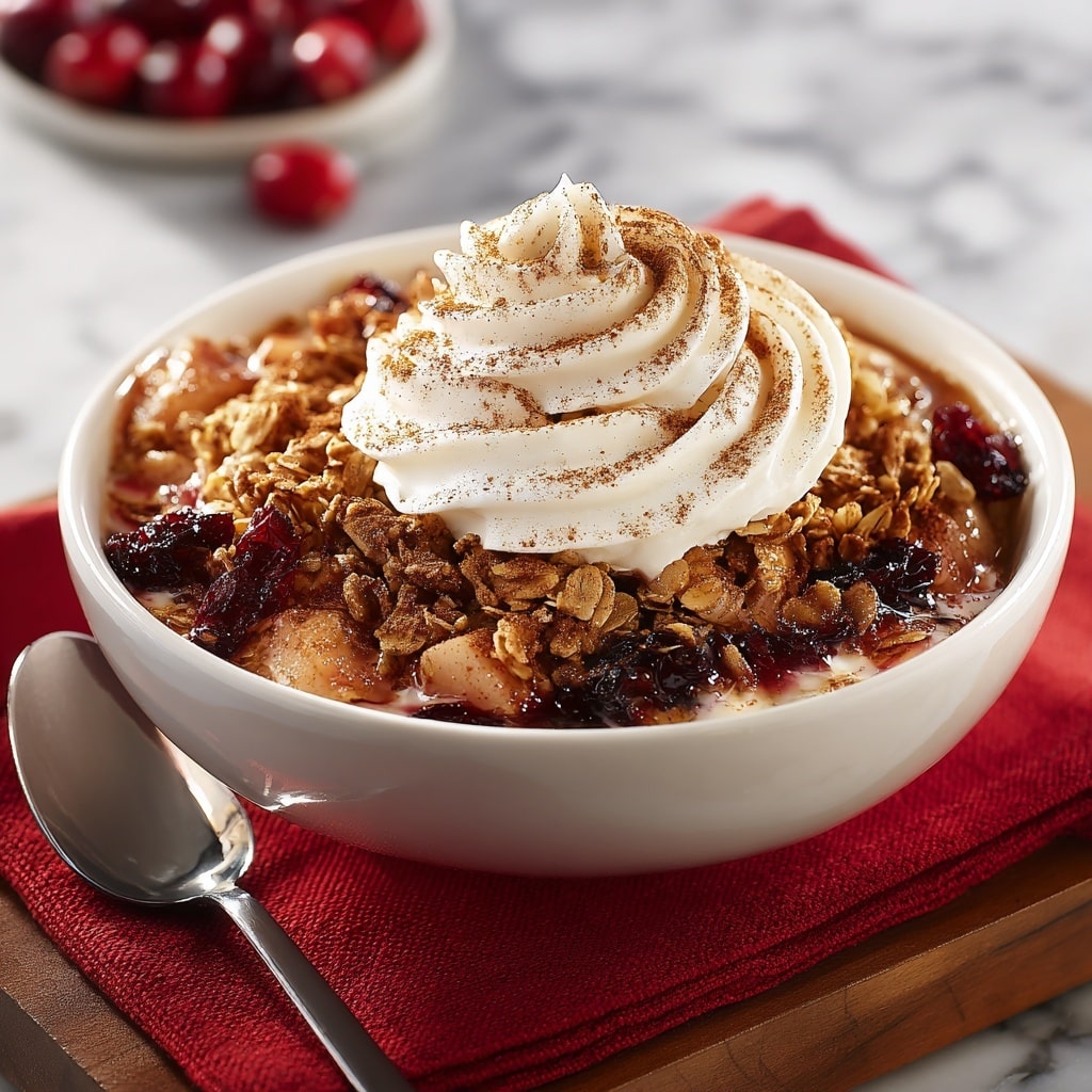 Apple Cranberry Crisp Recipe