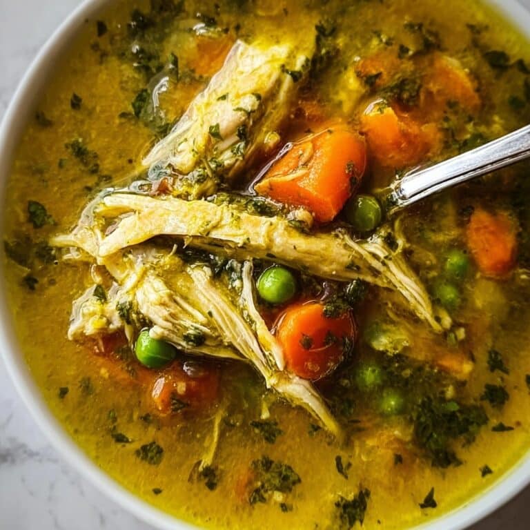 Anti Inflammatory Turmeric Chicken Soup Recipe