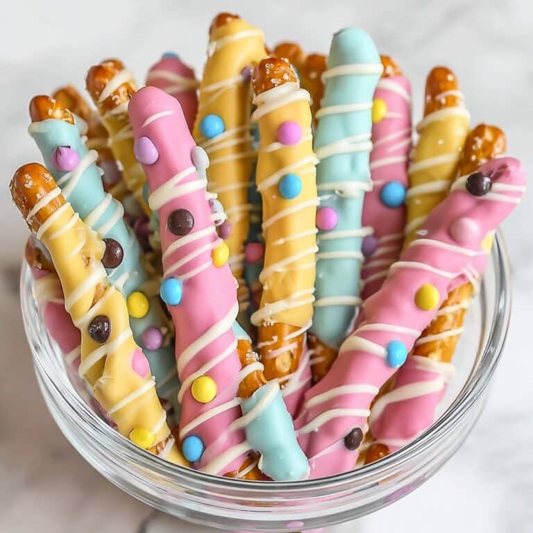 Easter Pretzel Rods Recipe