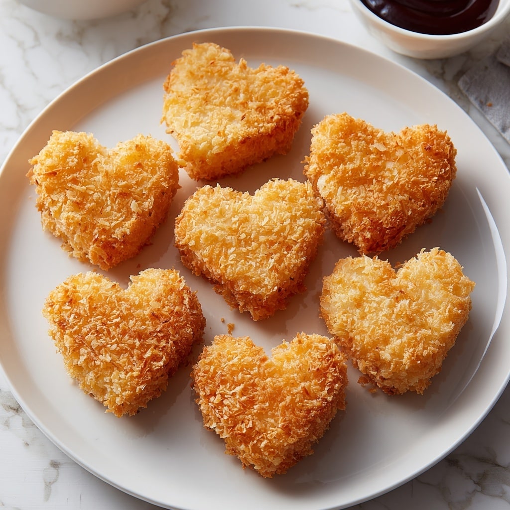 Heart-Shaped Chicken Nuggets Recipe