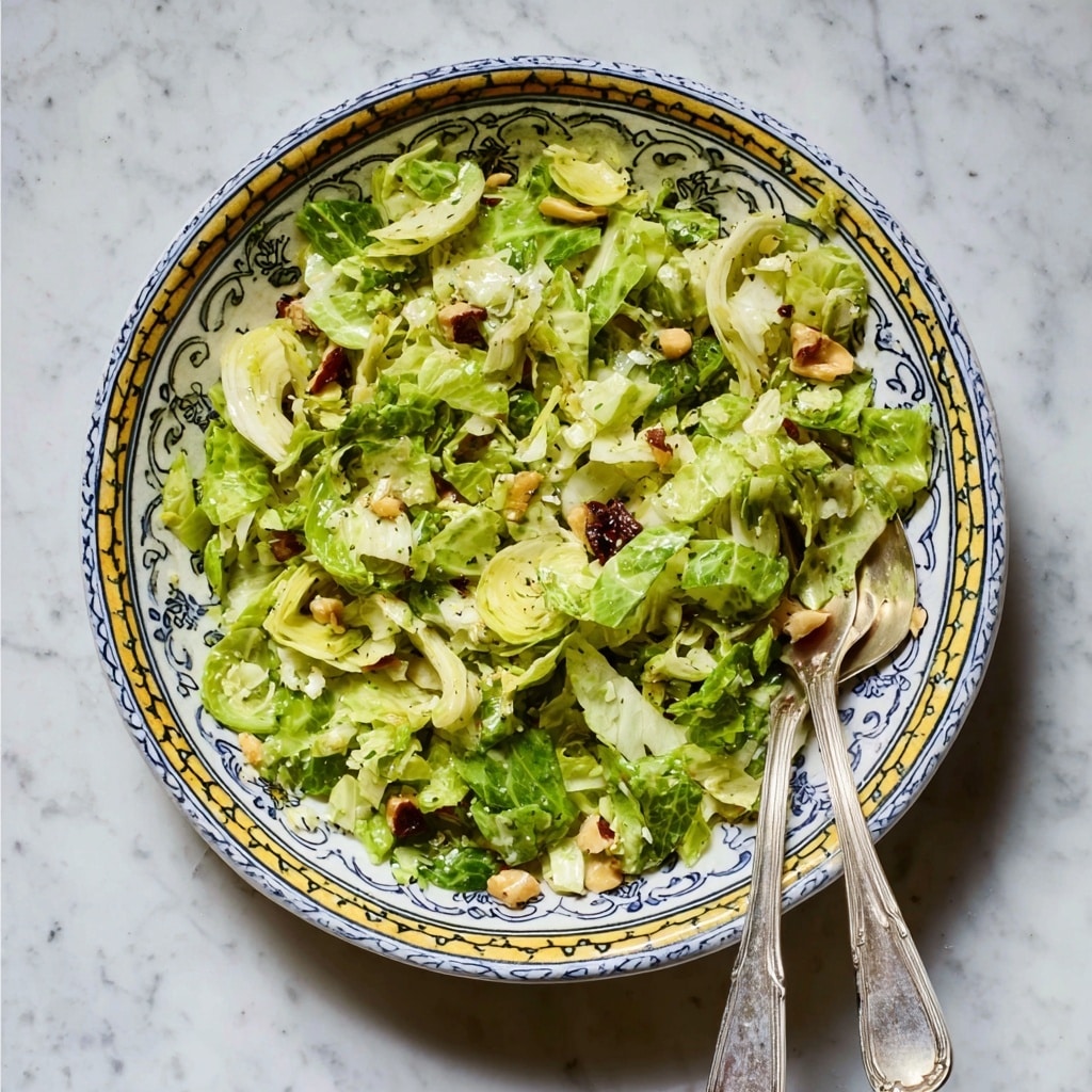Warm Brussels Sprout Caesar Salad Recipe
