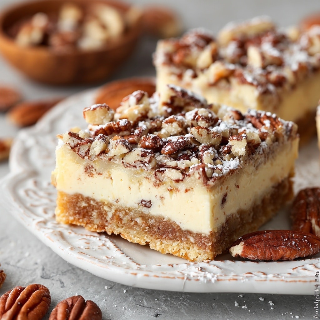 Pecan Pie Cheesecake Bars Recipe