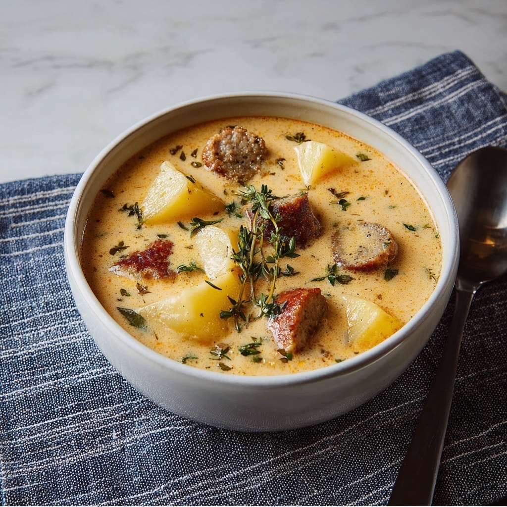Creamy Potato and Sausage Soup Recipe