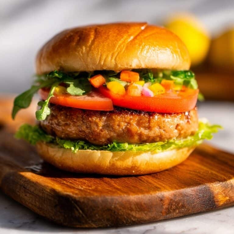 Spinach Feta Salmon Burgers Recipe