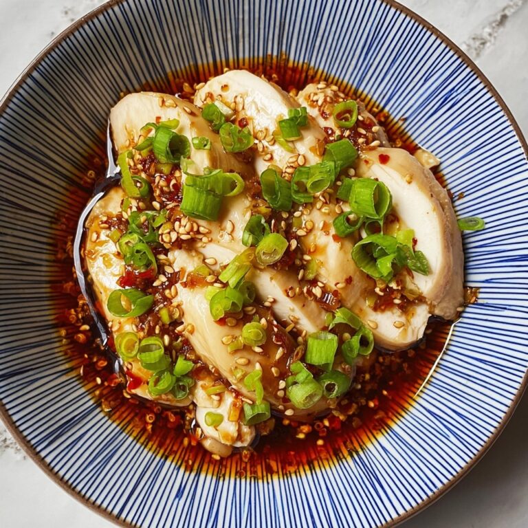 Spicy Sichuan Poached Chicken Recipe