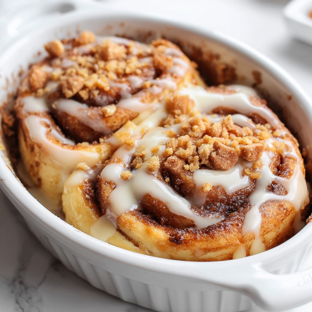 Easy Apple Cinnamon Roll Bake Recipe - Recipe Image
