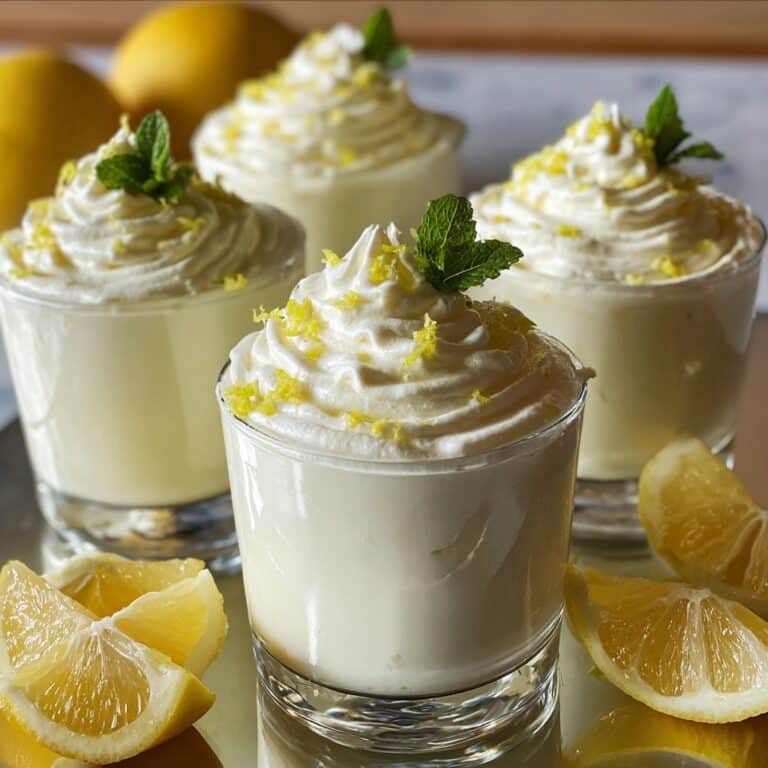 Easy Lemon Mousse Recipe
