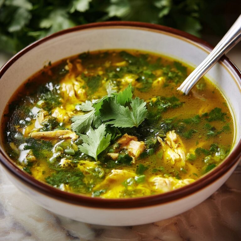 Green Chicken Enchilada Soup Recipe
