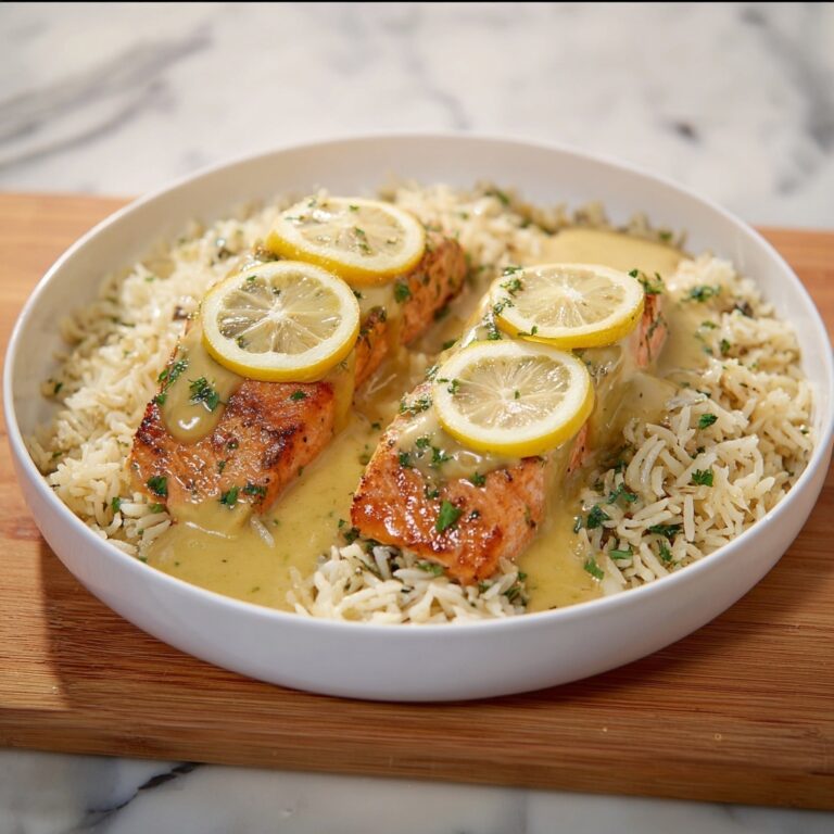 One-Pan Creamy Lemon Caper Butter Salmon Recipe