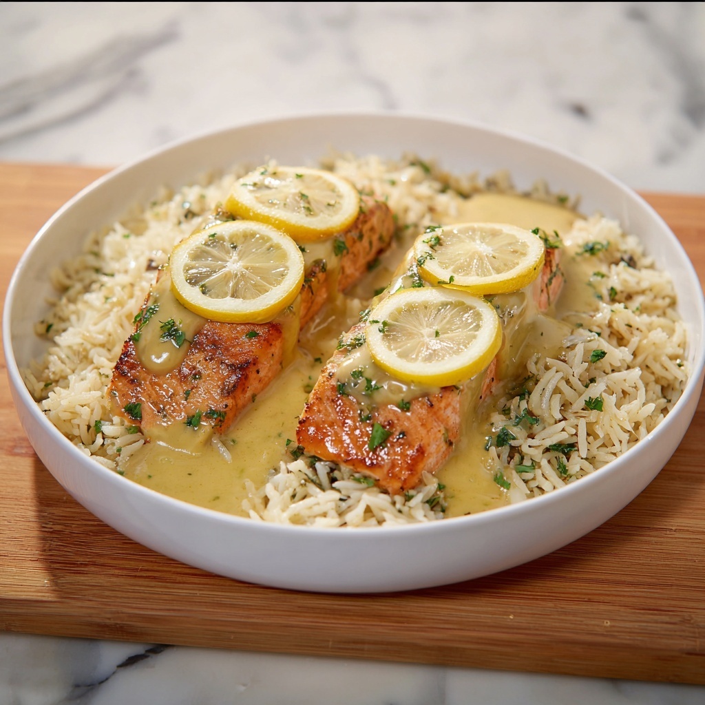 One-Pan Creamy Lemon Caper Butter Salmon Recipe