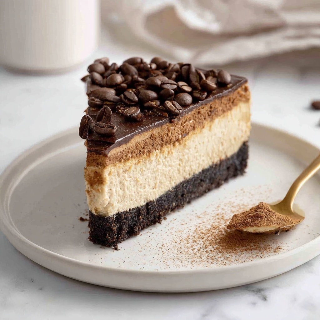 Coffee Espresso Cheesecake Recipe - Recipe Image