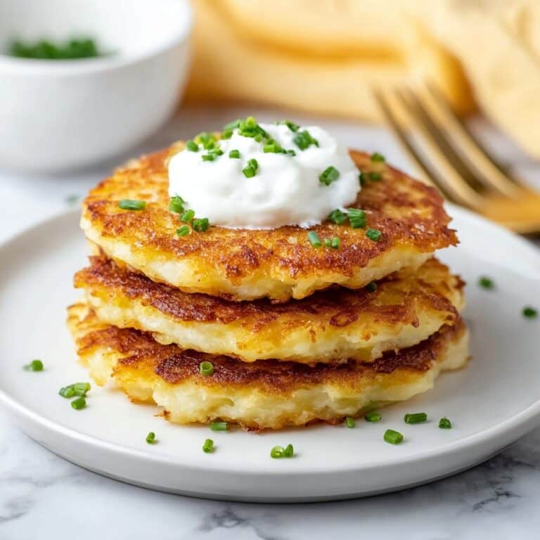 Crispy Easy Potato Pancakes Recipe