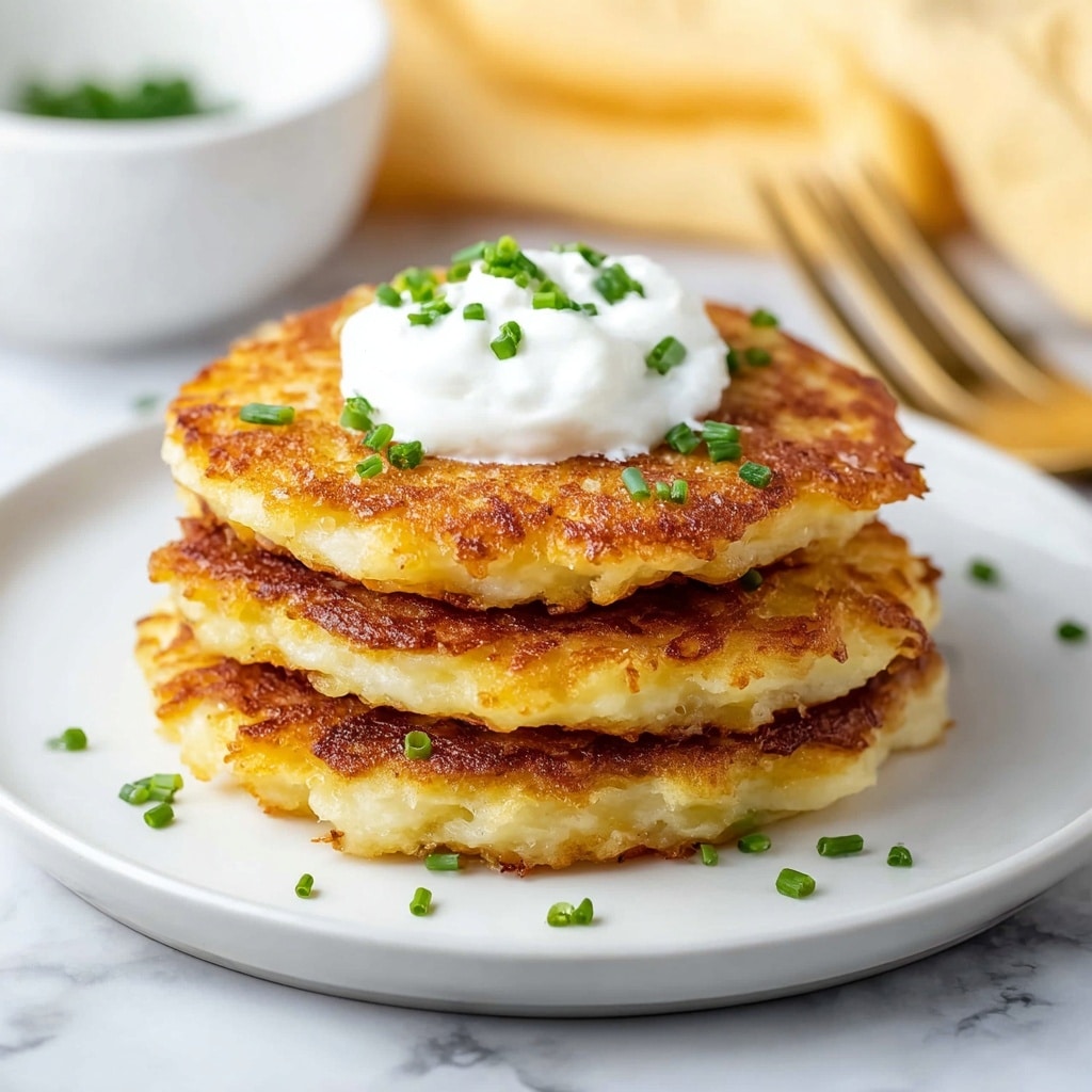 Crispy Easy Potato Pancakes Recipe