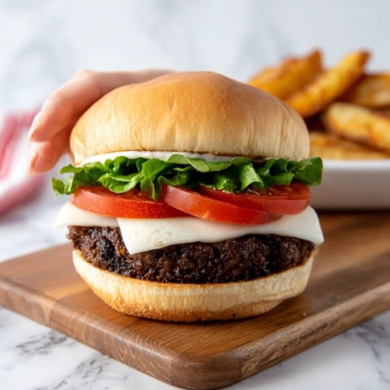 Citrus-Herb Caprese Burgers Recipe