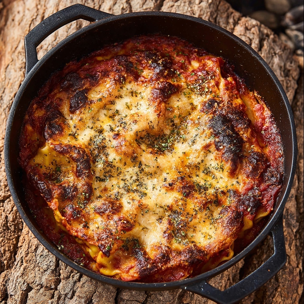 Dutch Oven Lasagna Recipe
