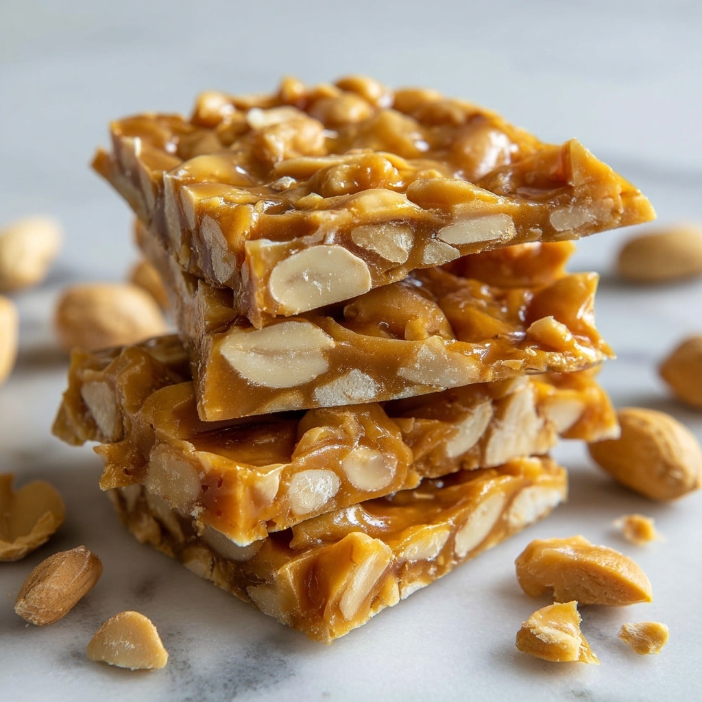 Best Peanut Brittle (Old-Fashioned Candy) Recipe - Recipe Image