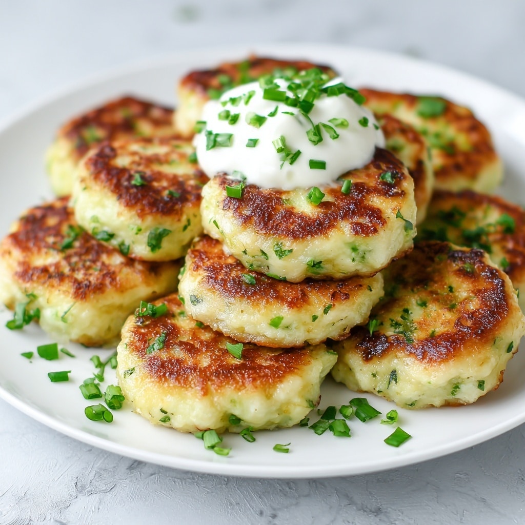 Golden Potato Pancakes Recipe - Recipe Image