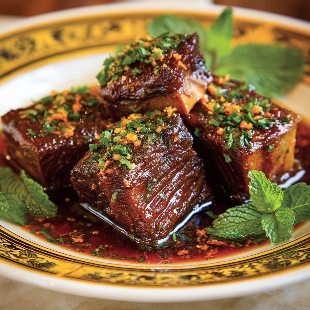 Braised Lamb Shanks – A Hearty Delight Recipe - Recipe Image