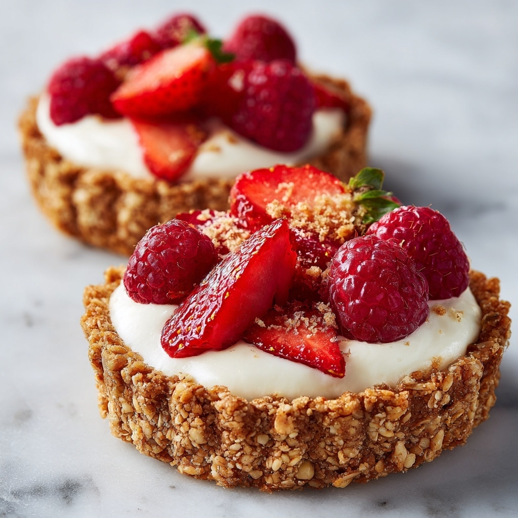 Breakfast Fruit Tart with Granola Crust Recipe - Recipe Image