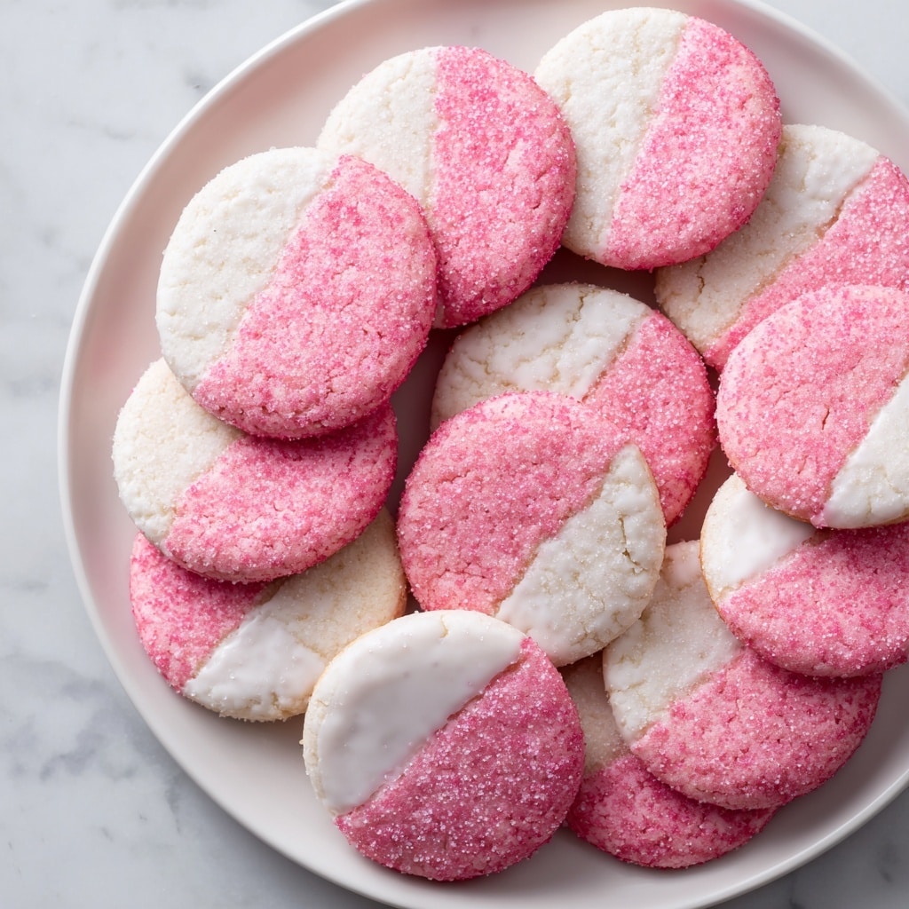 White Chocolate Cherry Shortbread Cookies Recipe - Recipe Image