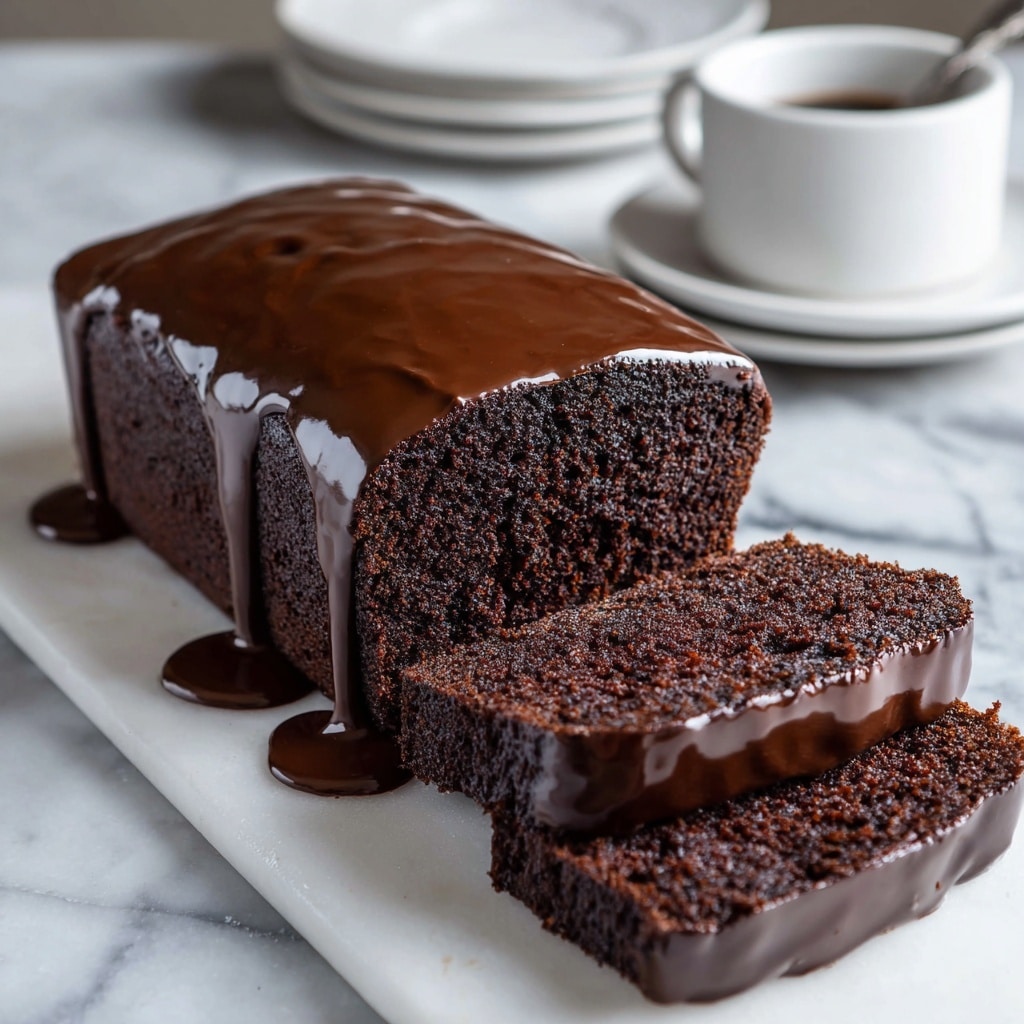 Black Cocoa Loaf Cake Recipe - Recipe Image