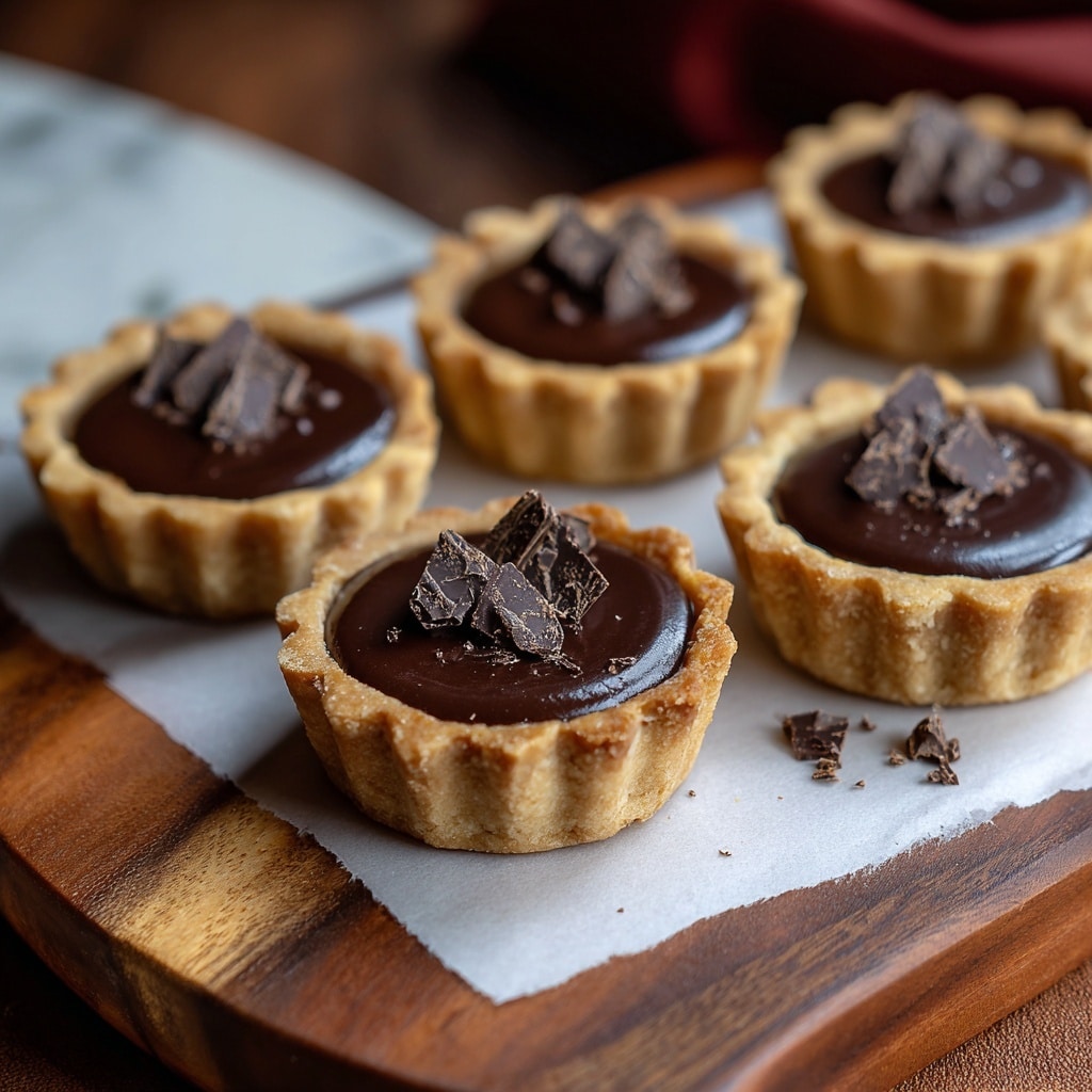 Mini Chocolate Tarts Recipe - Recipe Image