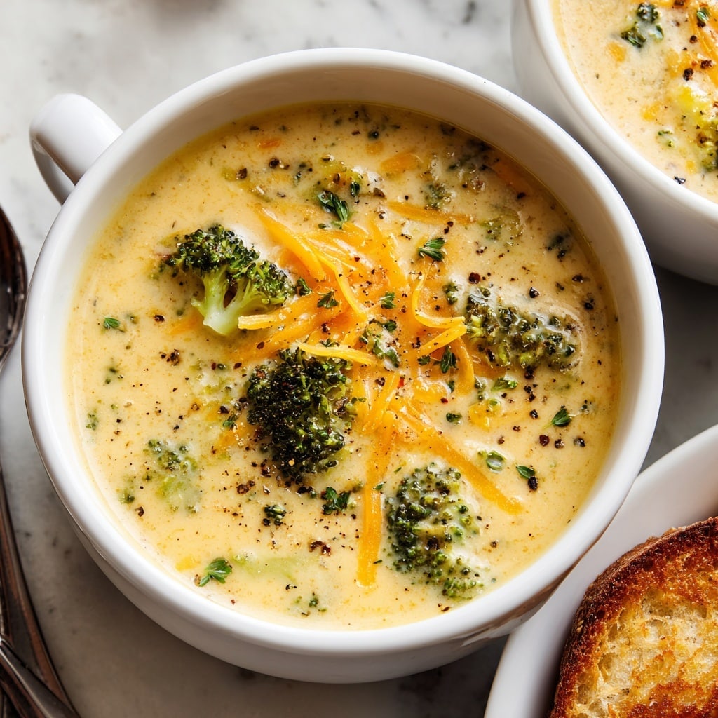 Crockpot Potato Broccoli Cheddar Soup Recipe - Recipe Image