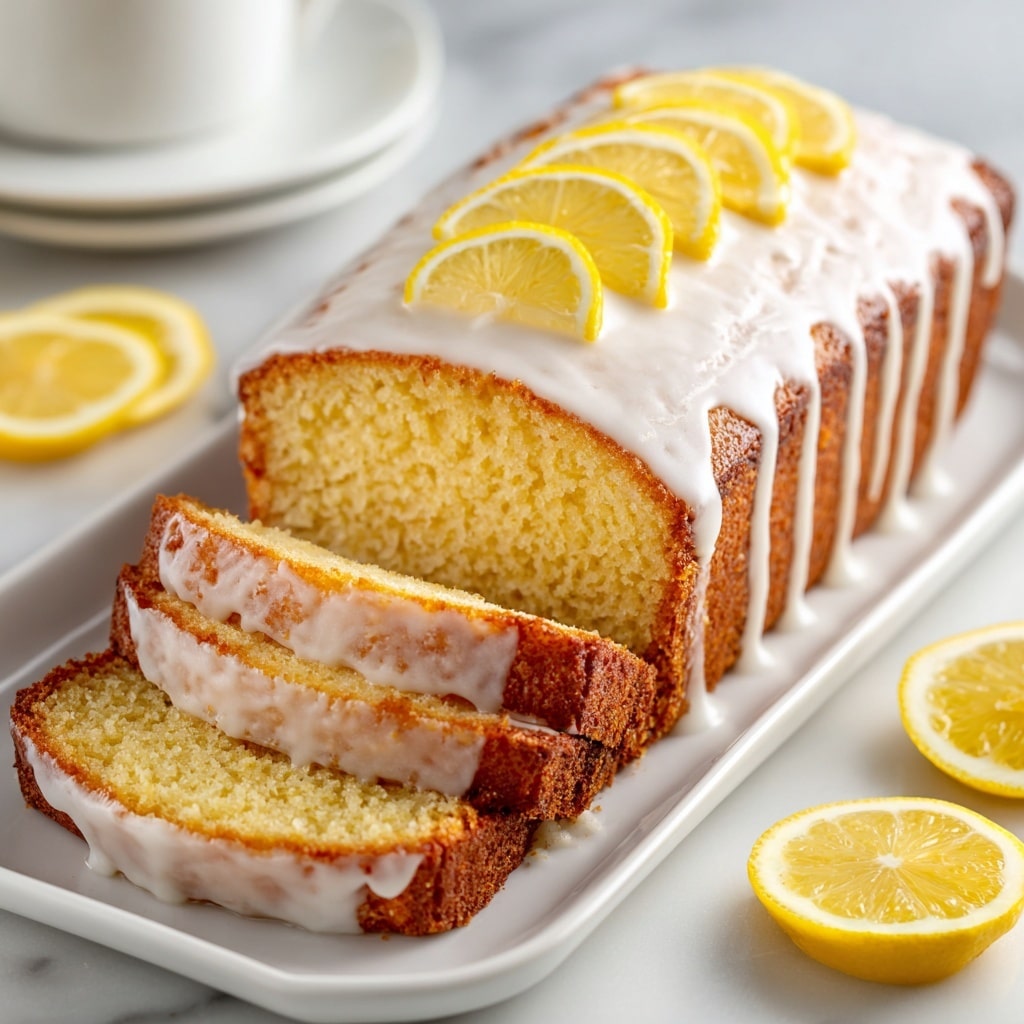 Italian Lemon Pound Cake Recipe - Recipe Image