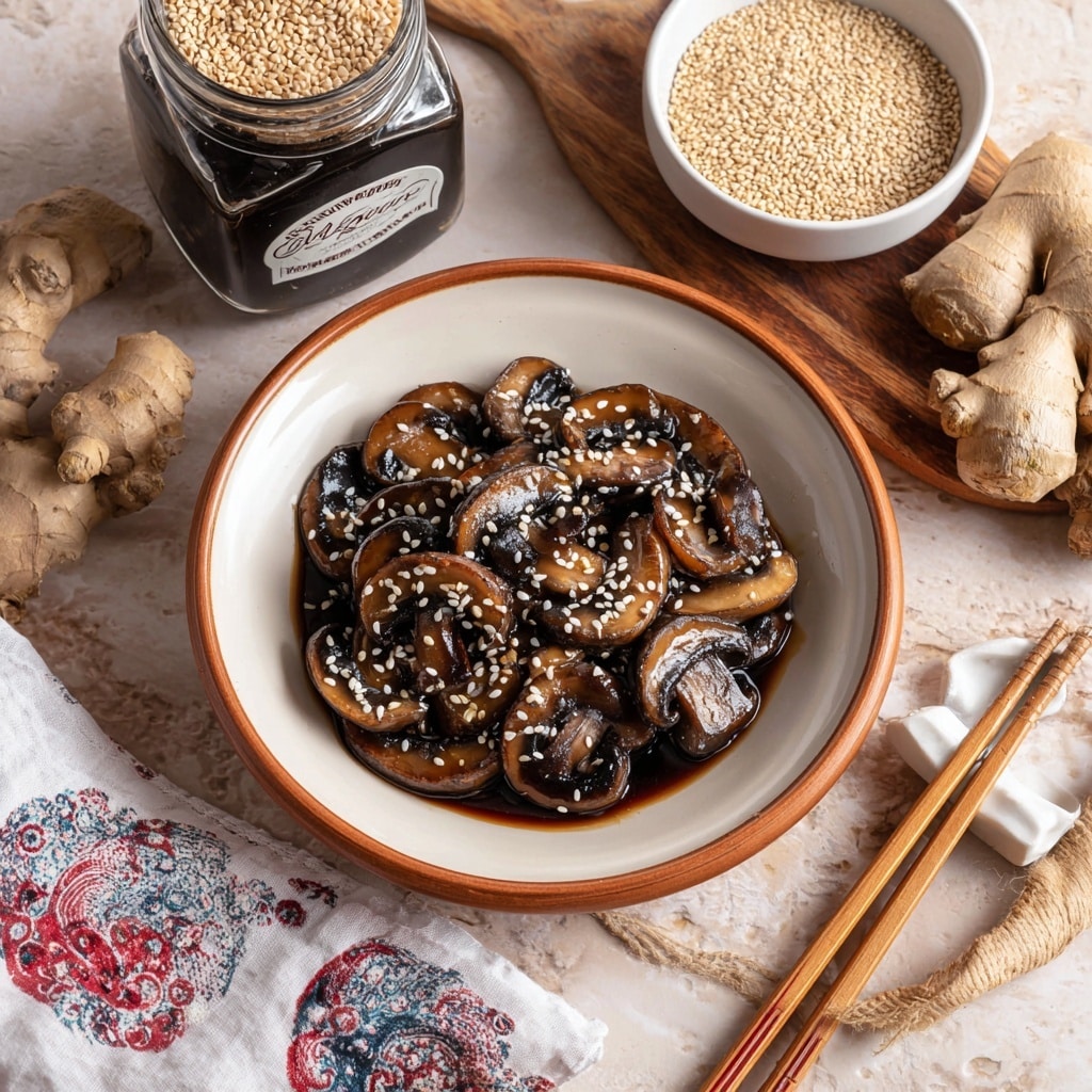 Pickled Shiitake Mushrooms and Carrots Recipe - Recipe Image