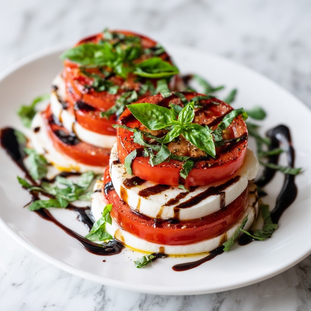 Barefoot Contessa Roasted Tomato Caprese Salad Recipe - Recipe Image