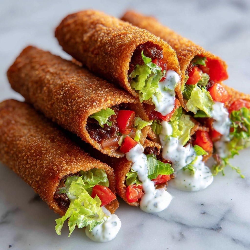 Nacho Egg Rolls Recipe - Recipe Image