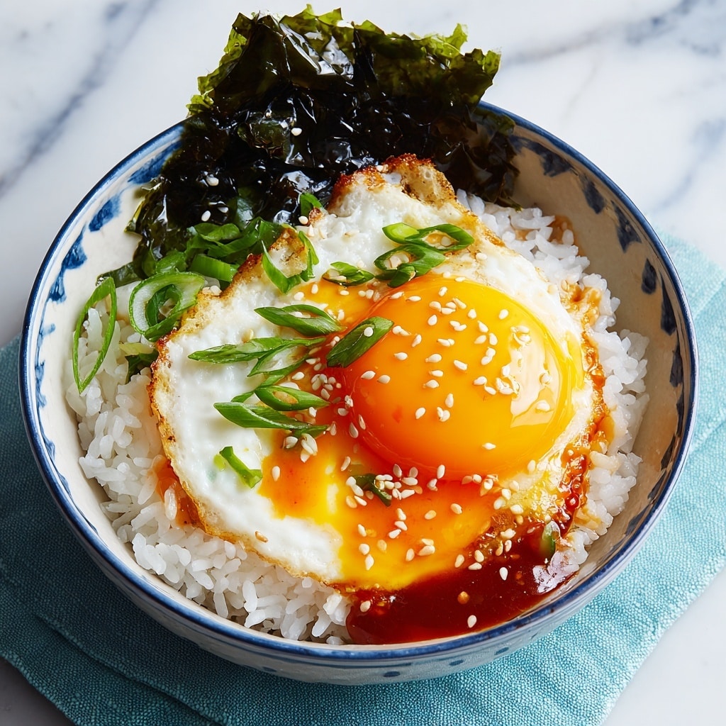 Gyeran Bap (Korean Egg Rice) Recipe - Recipe Image
