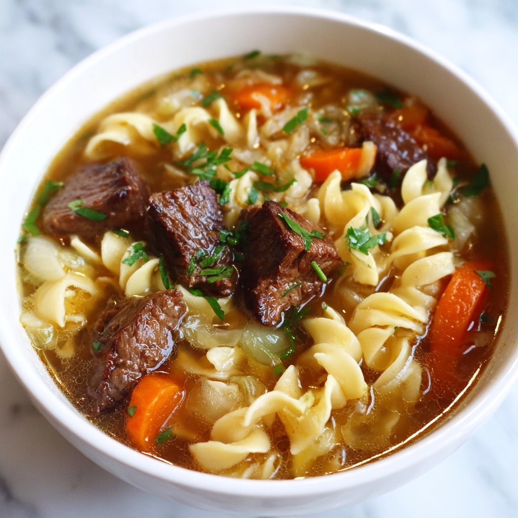 Beef Noodle Soup Recipe