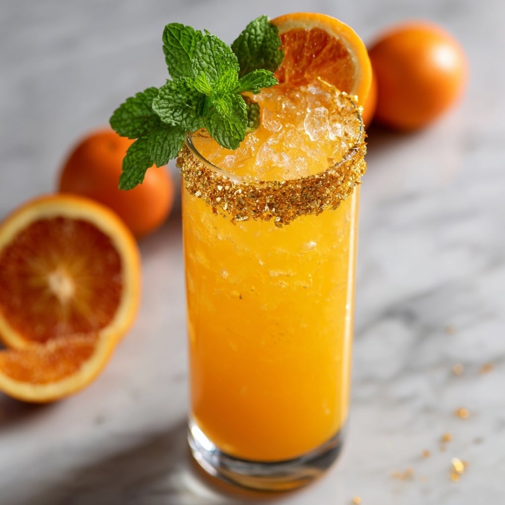 Golden Hour Peach Lemonade Recipe - Recipe Image